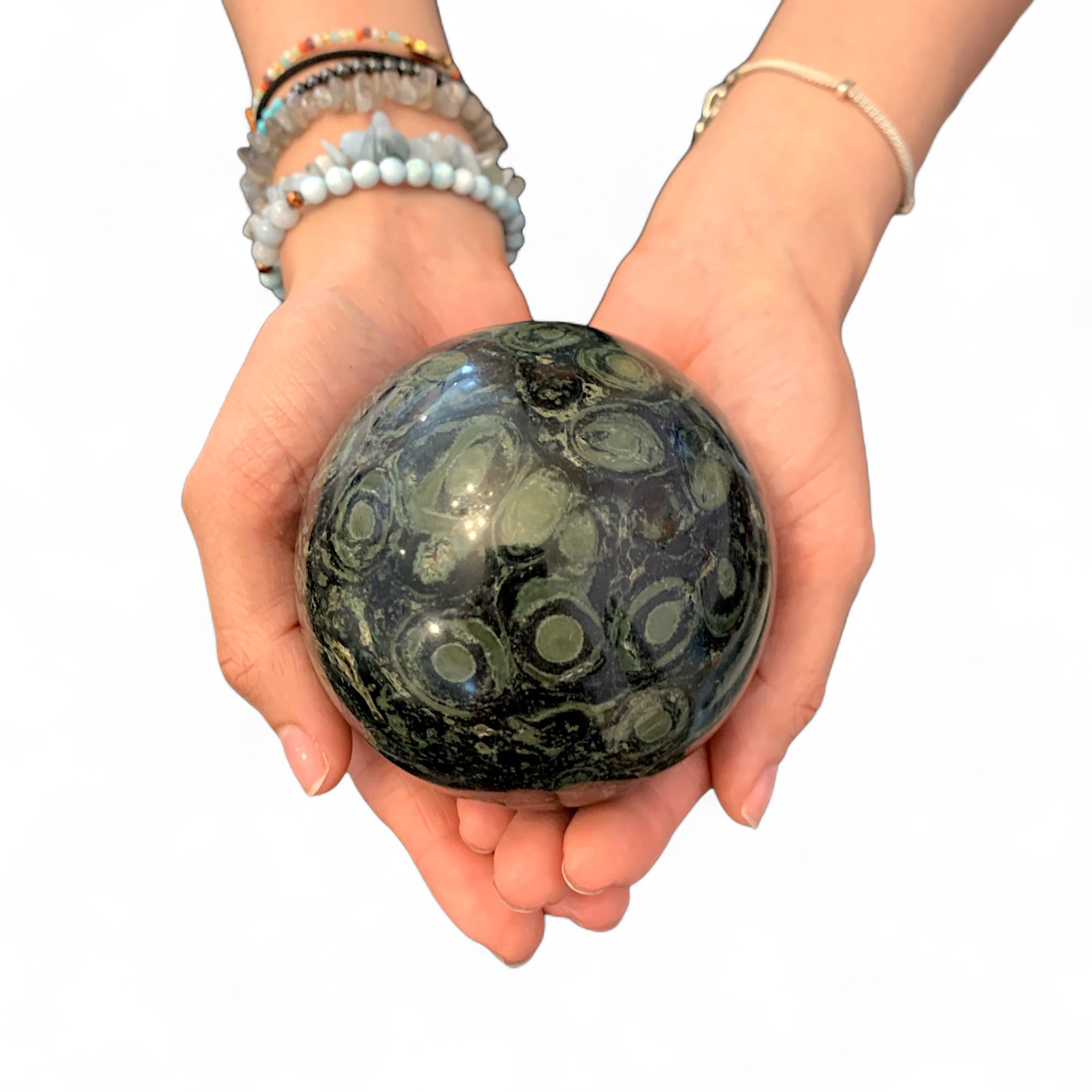 Jasper - Kambaba Sphere $250